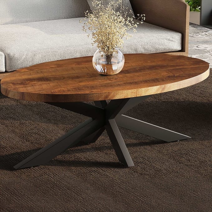 Salontafel 'Madeira' Ovaal Mango Hout