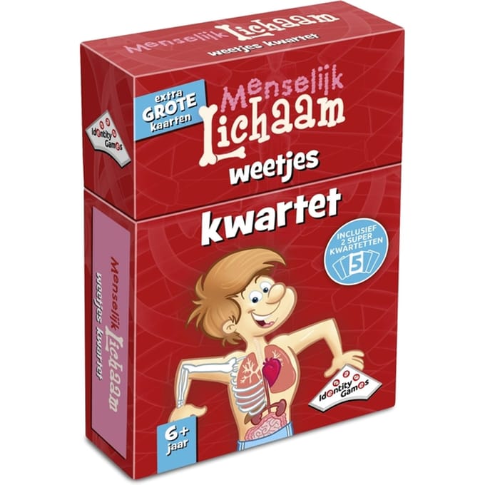 Het menselijk Lichaam Kwartet Bordspellen