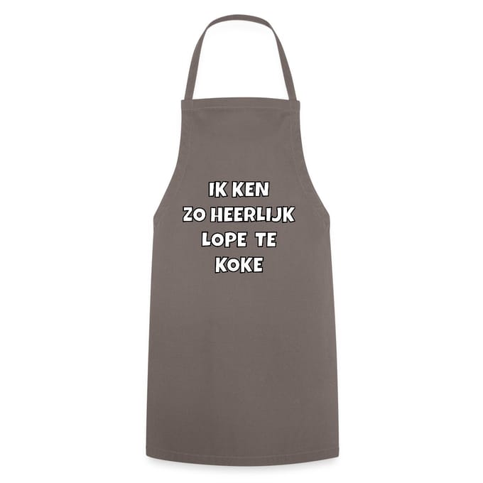Ik Ken Zo Heerlijk Lope Te Koke Keukenschort