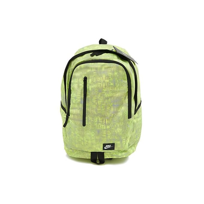 Sac à dos Nike en polyester Regular Unisexe Vert clair BA5231-012 beige