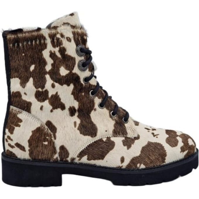 Iqonic veterboots Koeienprint Polly 4.03