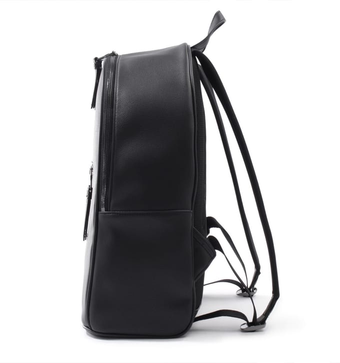 Armani Exchange Matte Faux Leather Rugzak voor Mannen
