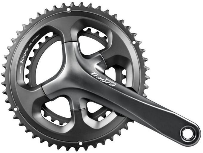 Shimano - Crankstel - 2x10 versnellingen – 172,5 mm – 52-36T – Zwart