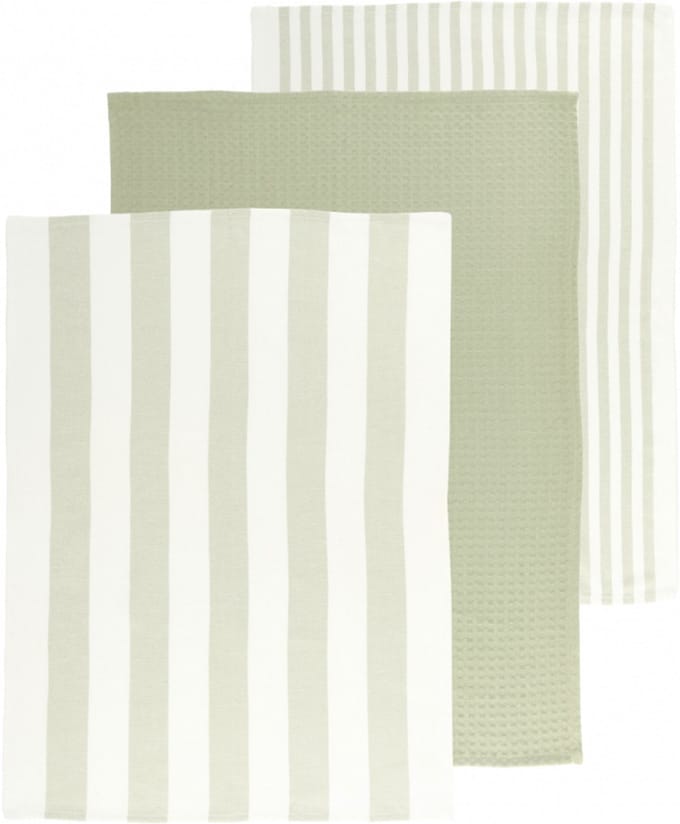 Keukenhanddoek MARRA - SET/3 - 51x74 cm, sea green