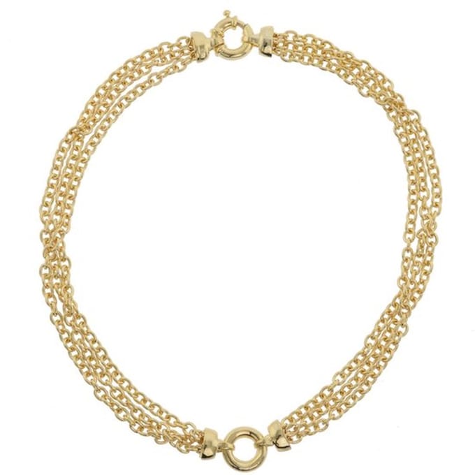 Behave - Ketting - Goud kleur - Klassiek - Dames - Schakelketting - 45 cm