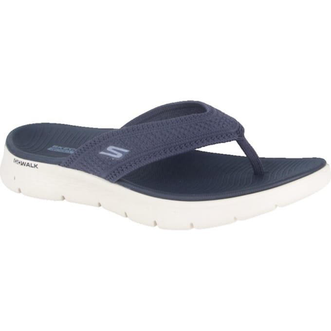 Skechers Go Walk Flex Sandaal - Holly, Dames marineblauwe teenslippers 42 Vloot