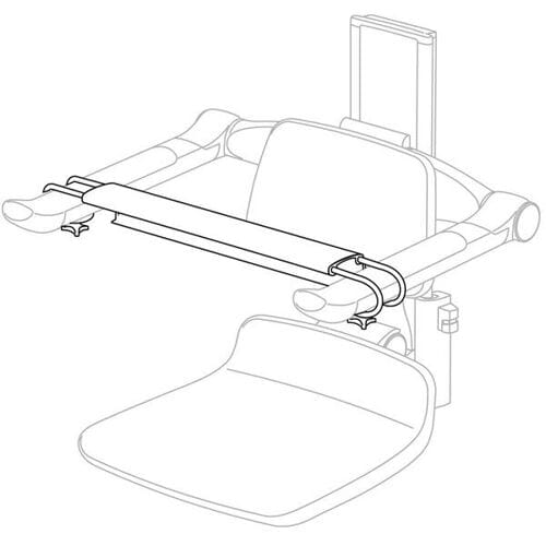Pressalit Care PLUS front and back support for shower seats 310 Art. RT873000