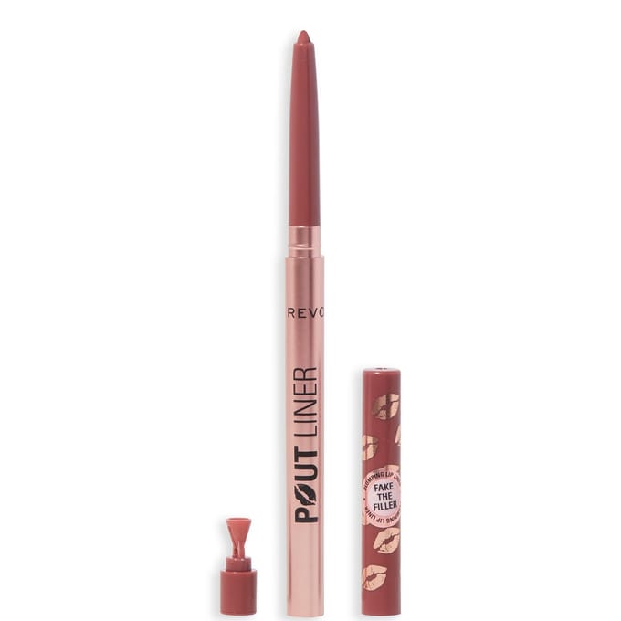 Makeup Revolution Pout Bomb Plumping Lip Liner 0.2g (Various Shades) - Doll Cool Nude