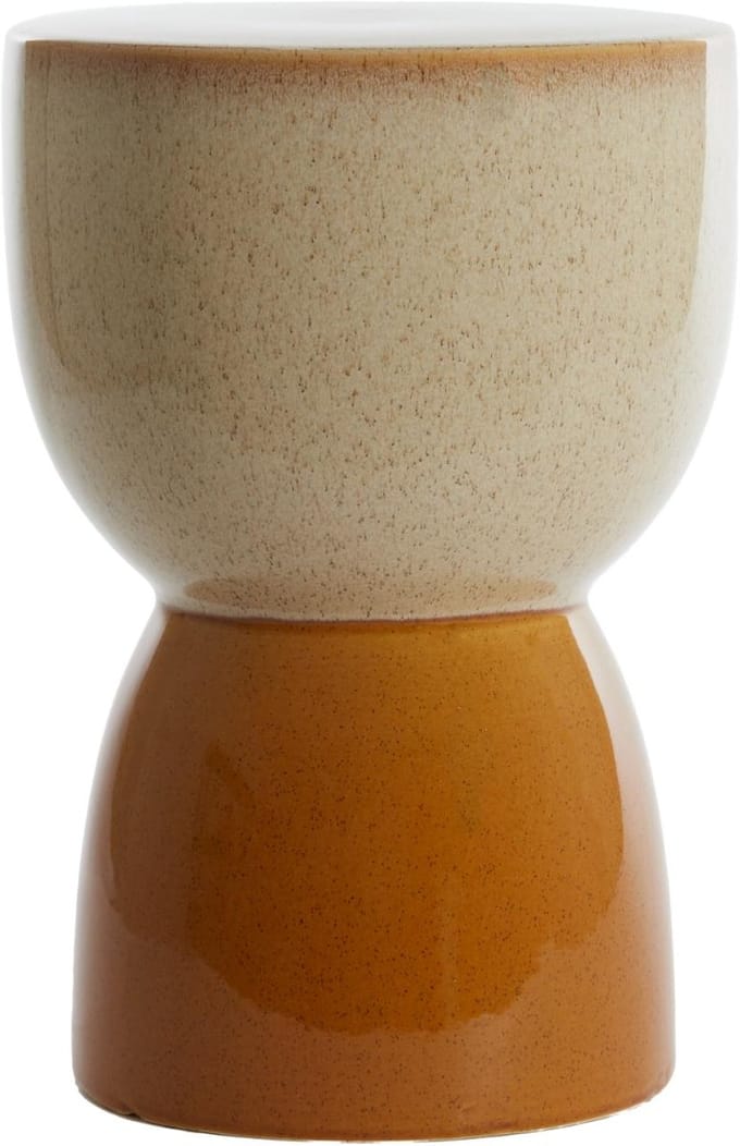 Light & Living Bijzettafel Finca - Wit - 28.5x28.5x42cm - Modern