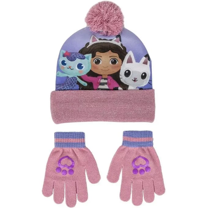 Set van muts en handschoenen kind Cerda Gabbys Dolls House