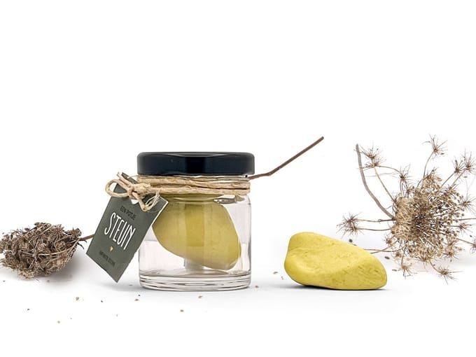 Potje Steun - Serpentijn | Edelsteen Cadeau voor Kracht & Groei