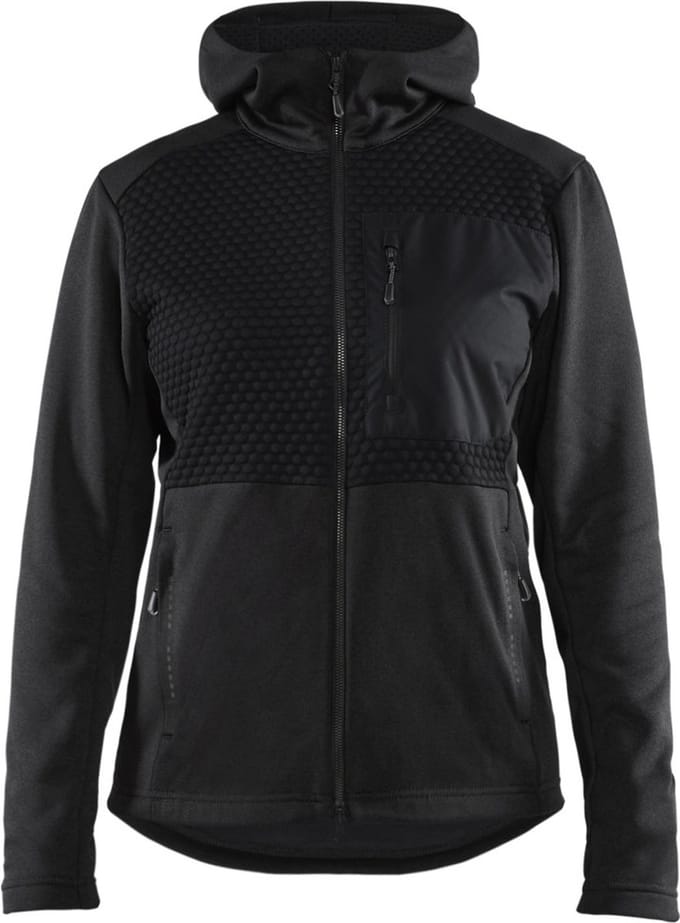 Blaklader 3542-2526 Dames Hoodie met hele rits - Zwart - S