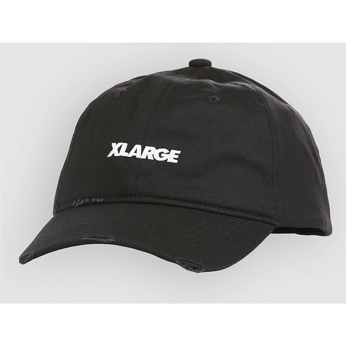 XLARGE Label Brand 6 Panel Cap zwart