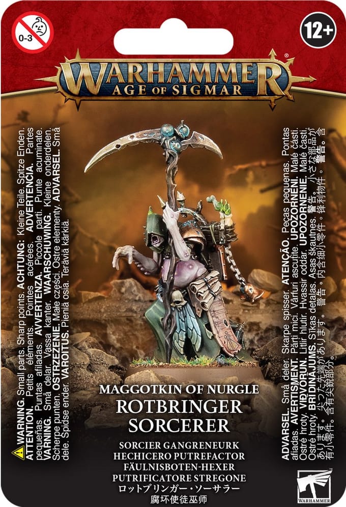 Maggotkin of Nurgle Rotbringer Sorcerer