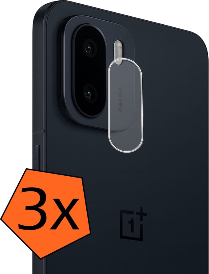 Camera Lens Protector - 3 Stuks - Geschikt voor OnePlus 15R - Camera Screenprotector - Gehard Glas - Beschermglas - Tempered Glass - Screen Protector