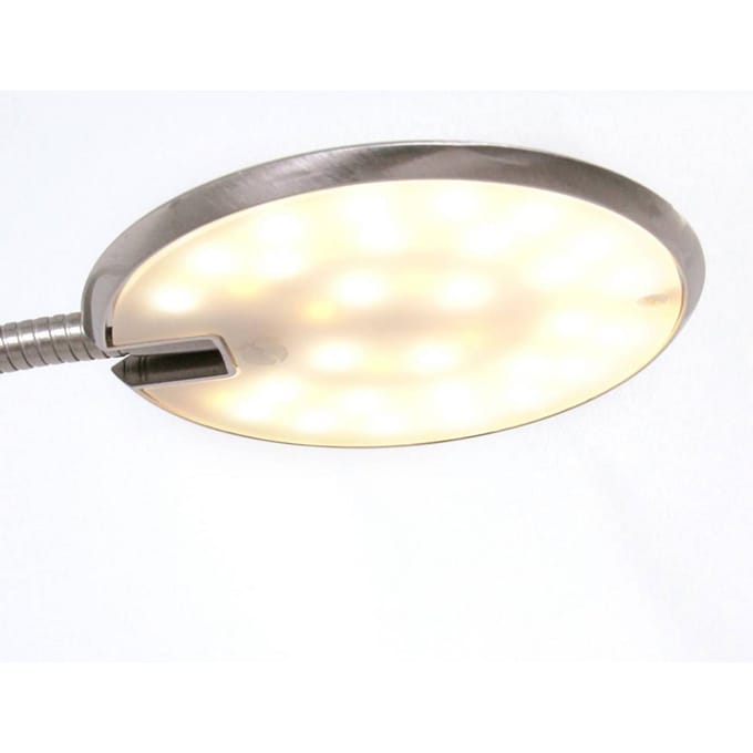 Steinhauer Zenith - LED tafellamp met dimmer, staal
