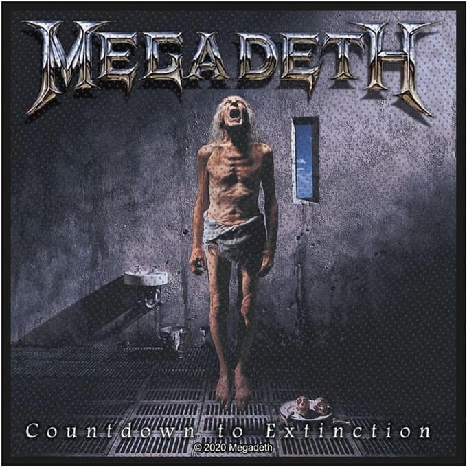Megadeth Countdown To Extinction Unisex Patch - meerkleurig - Standard