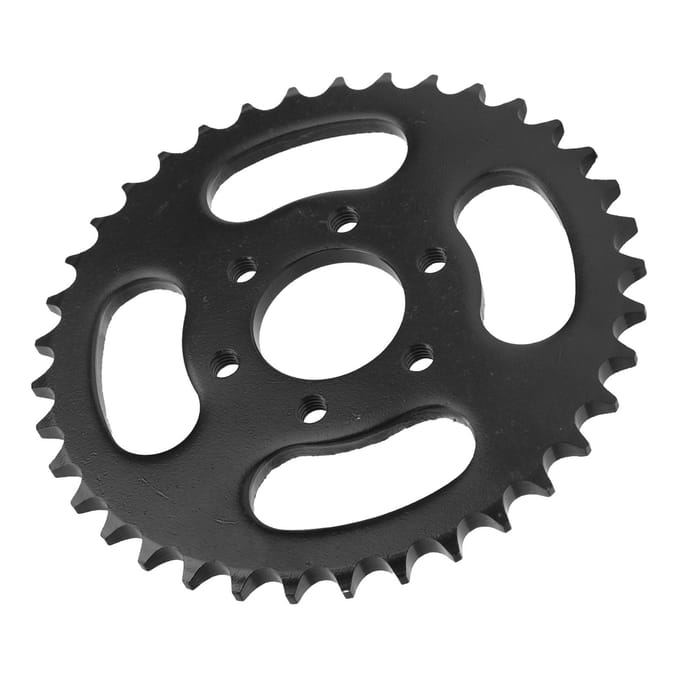 428 40-tands achtertandwiel koolstofstaal duurzaam motorfiets vervangingsaccessoires black