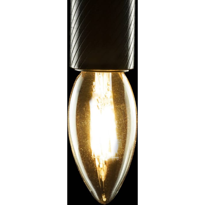 Segula LED E14 3W kaars 24V DC gloeidraad helder 927 dimbaar