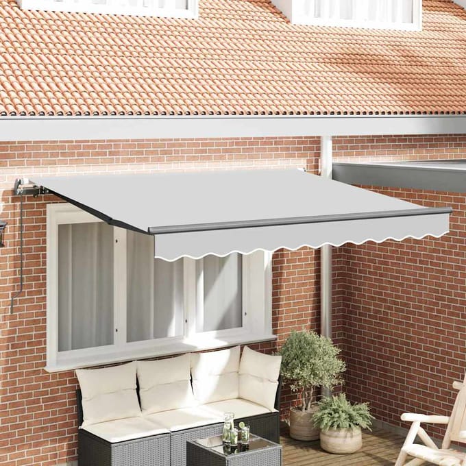 vidaXL - Zonnescherm - Frame - Antraciet - 3 - x - 2 - m - Metaal