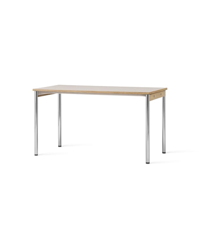 Audo Co eettafel - crème - 140 x 70 cm