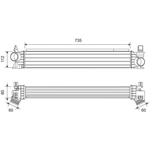 Intercooler VALEO 822945