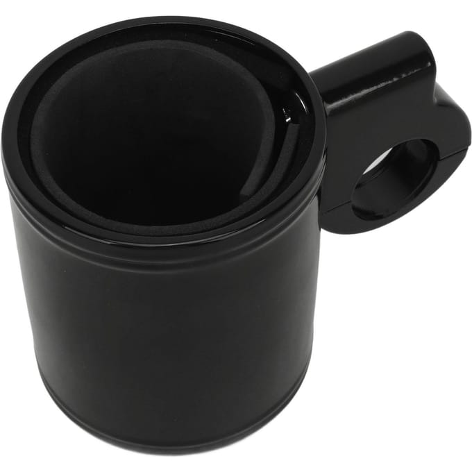 Motorfiets Stuur Bekerhouder Aluminiumlegering Verstelbare Drankhouder Bekers Waterfles Stuur black