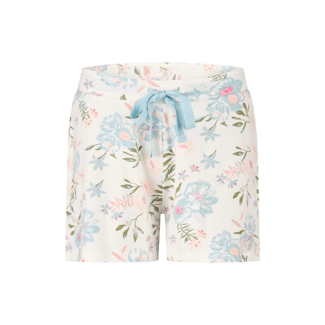 By Louise Dames Korte Pyjama Set Shortama Roze/Wit Gebloemd - Maat M