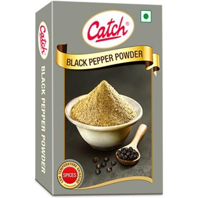 Grond zwarte peper (100 gr), Zwarte peperpoeder, vangst black