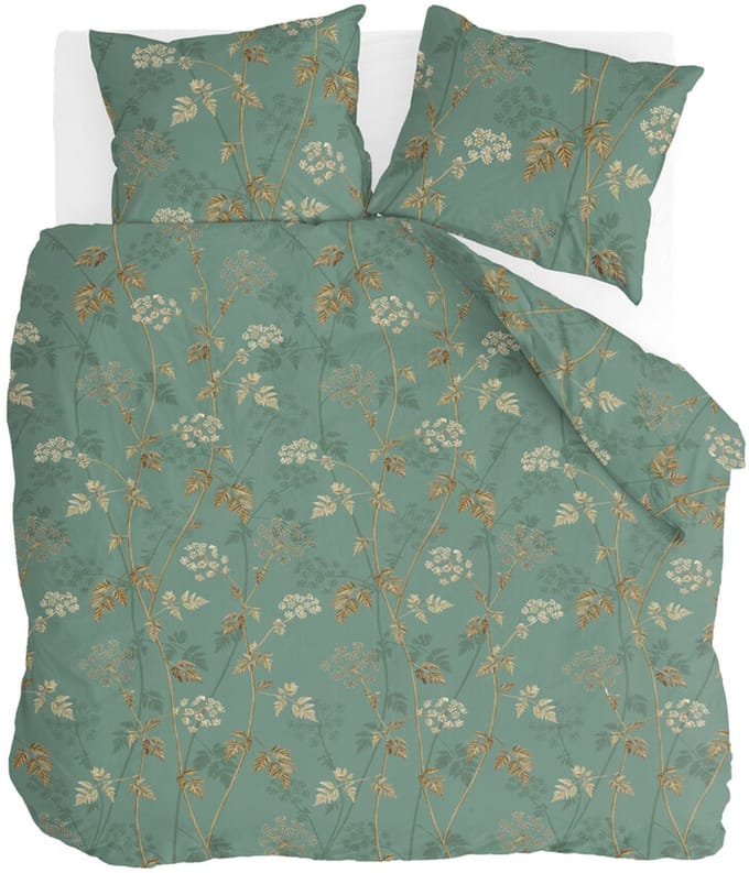 Byrklund Dekbedovertrek Vera - 240x220 - 80% Polyester / 20% Katoen - Groen