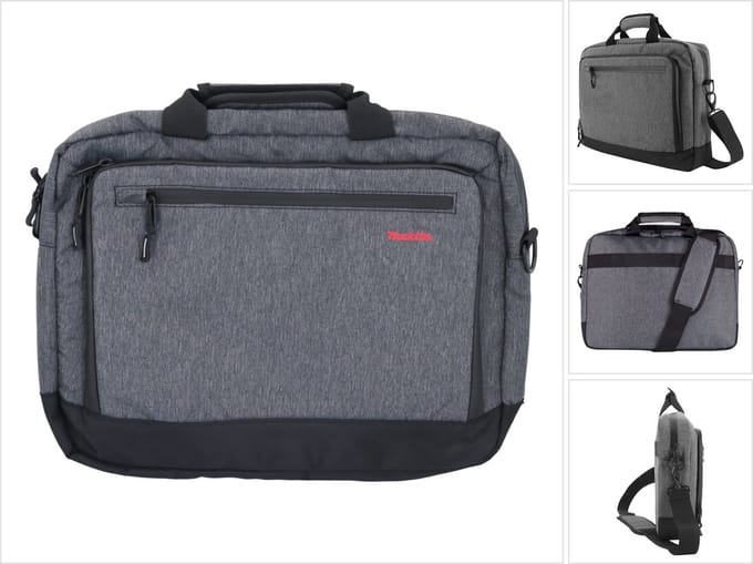 Clique Laptop Bag 040221 - Antraciet Melange - One size