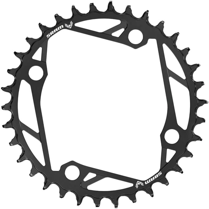 Monostalen trays met 4 gaten Sram T-Type Eagle BCD 12 V 104 mm