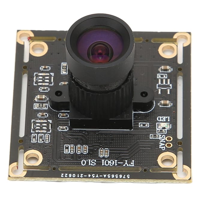 16MP USB Camera Module PCB Draagbaar Drive-vrij CMOS HD Lens Camera Board voor Bestandsscannen black
