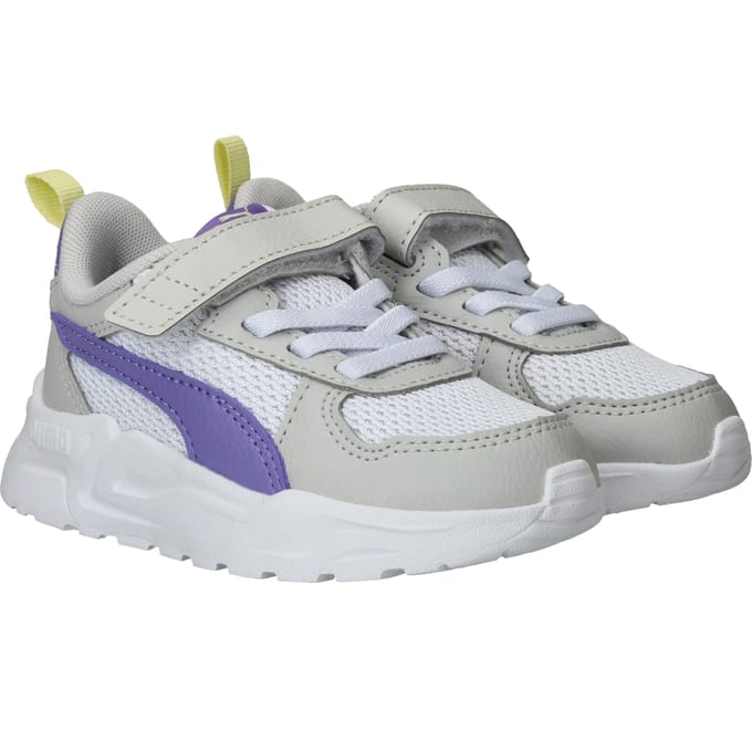 Puma Trinity Lite AC+ meisjes sneakers grijs paars