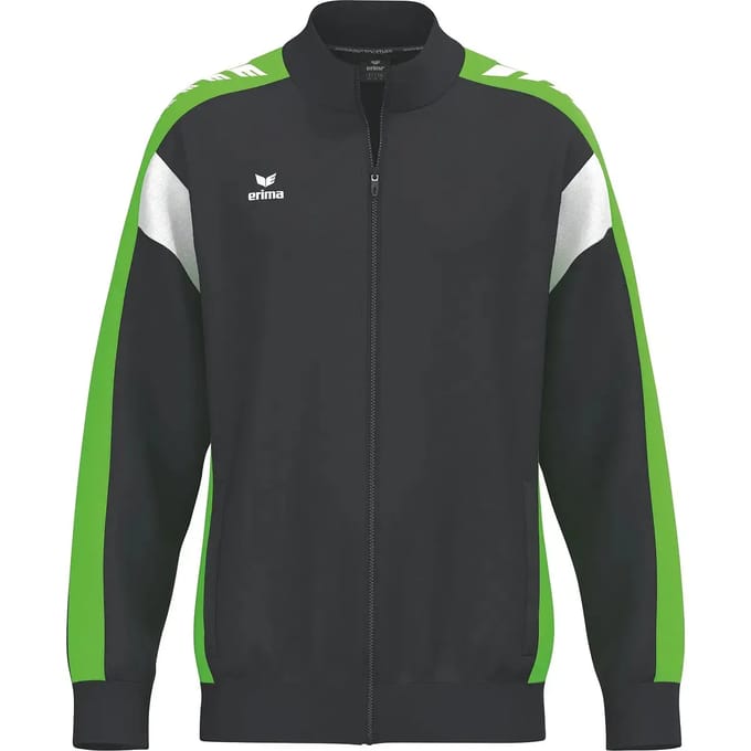 Erima Celebrate 125 Trainingsjack Heren - Zwart / Green Gecko | Maat: S