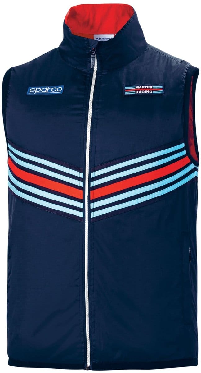 Sparco Martini Racing Bodywarmer - Marineblauw - Maat M