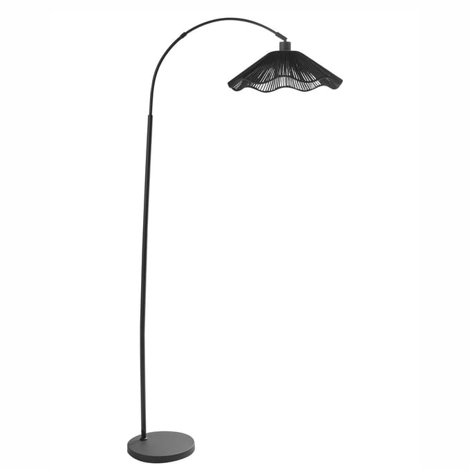 MIGORI - Staande lamp - Zwart - Papier