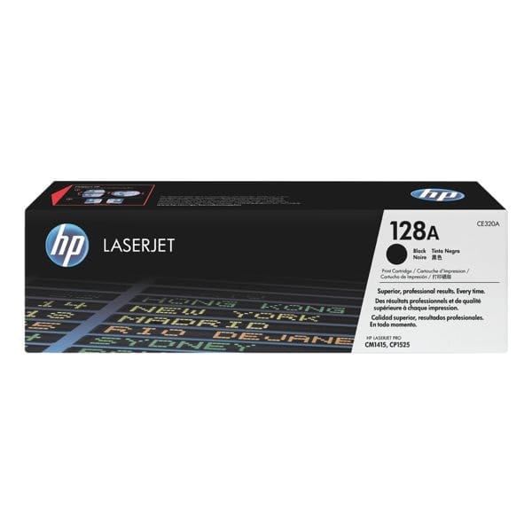 HP 128A - Tonercartridge - Origineel - Standaard Capaciteit - Zwart