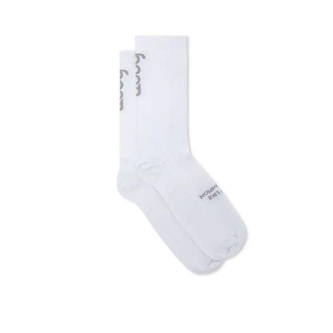 UDOG Logo Socks White