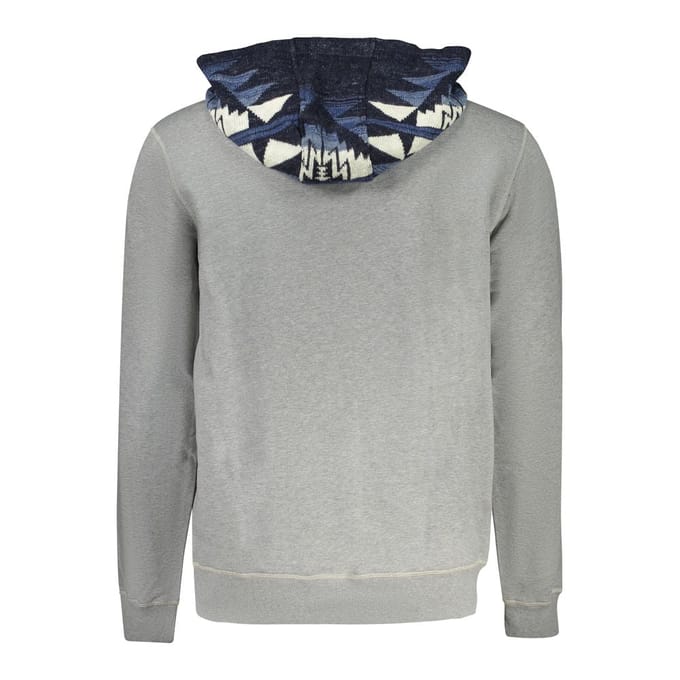 Guess Jeans Grigio Katoenen Heren Sweatshirt