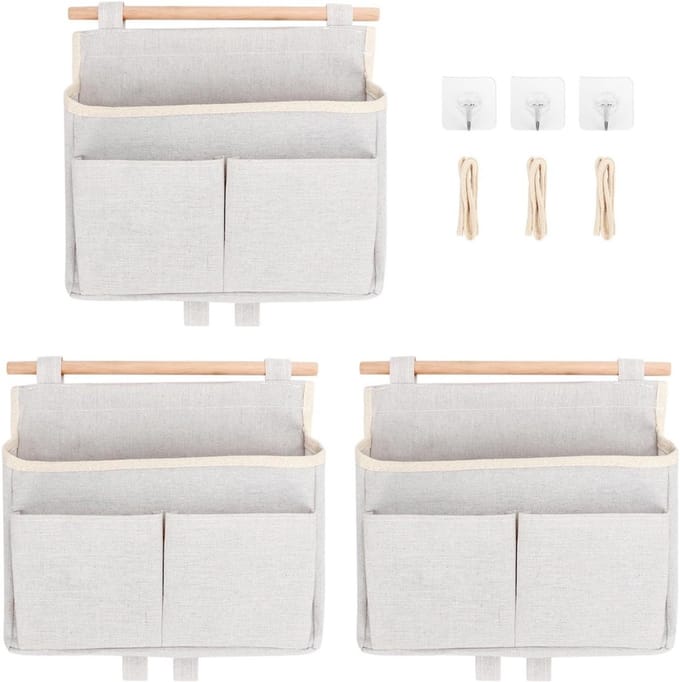 Wandorganizer - Wandopberger - Wandplank Organizer - Wit