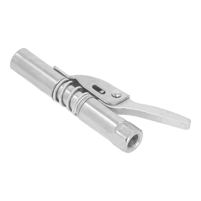 Vetspuit Koppeling Minimum Hoge Druk Snelontgrendeling Lock Tip Olie Injectie Mondstuk gray