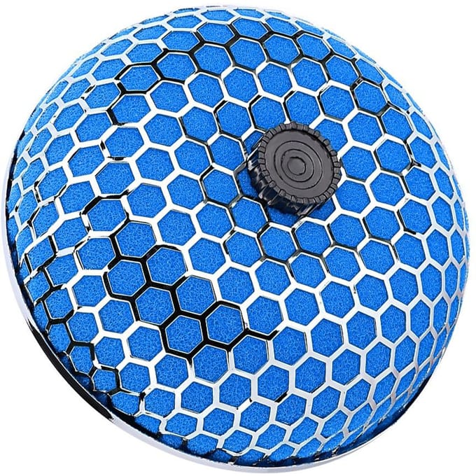 Spons Luchtfilter Reiniger Paddenstoelvormig Accessoire 7689MM(Blauw)