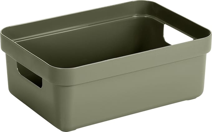 Sunware - Sigma home opbergbox 9L donkergroen - 35 x 24,6 x 12,2 cm