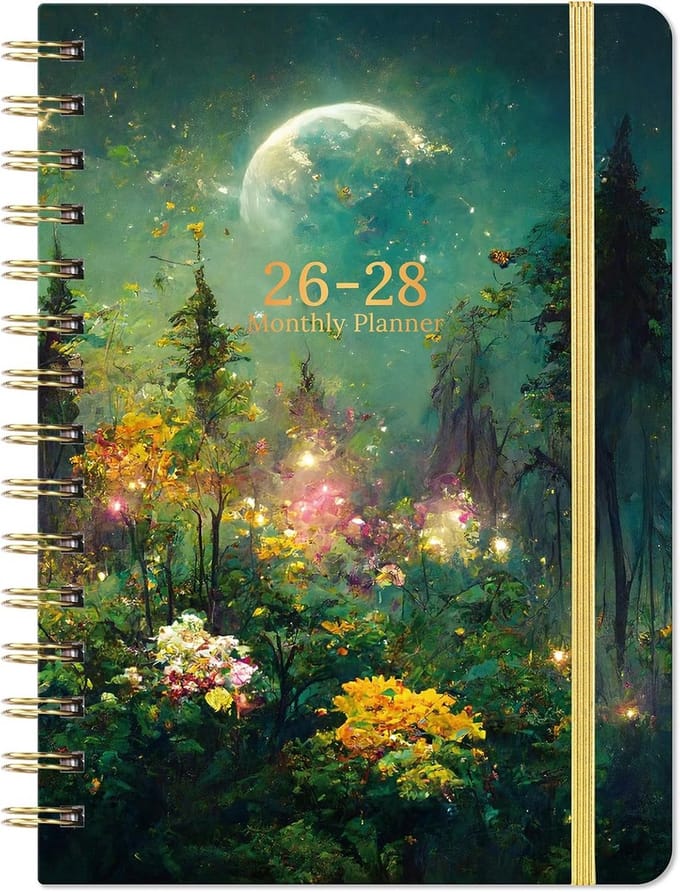 3-Jaar Maandplanner 2025-2027: Kalender Januari 2025 t/m December 2027, Met Maandtabs