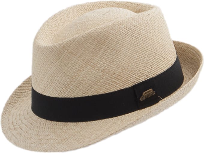 Panama trilby hoed Faustmann 230 55