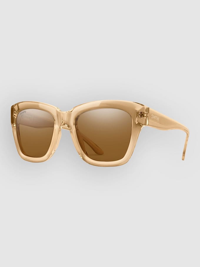Smith Sway Champagne Crystal Zonnebril bruin