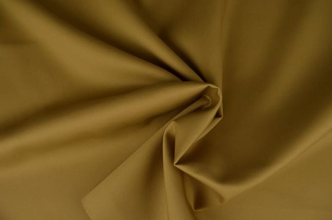 30 meter twill katoen - Donker beige - 65% katoen - 35% polyester