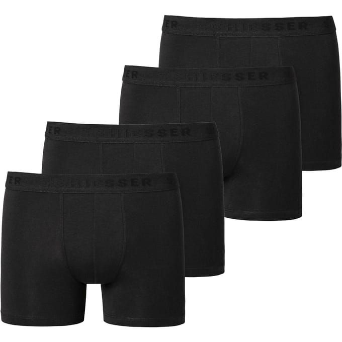 SCHIESSER Boxershorts Verpakking van 4