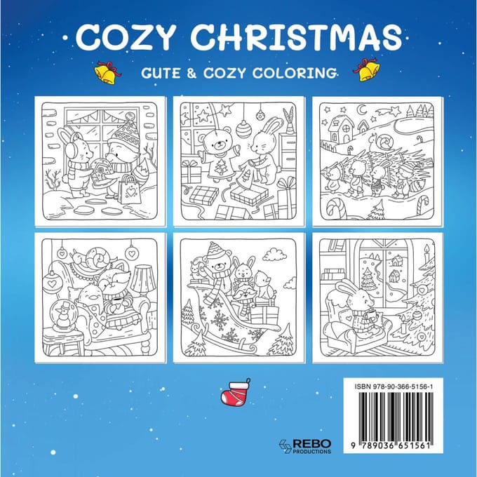 Cozy Christmas-Cute & Cozy Coloring